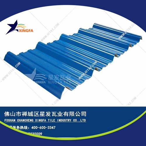 厚度3.0mm藍色900型PVC塑膠瓦 濟寧工程鋼結構廠房防腐隔熱塑料瓦 pvc多層防腐瓦生產網上銷售